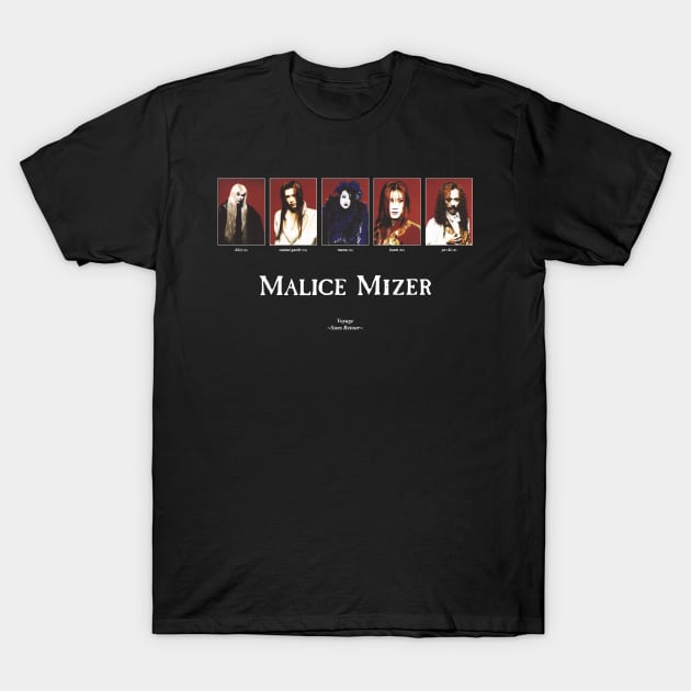 Malice Mizer Voyage Era T-Shirt by Bug